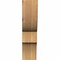Ekena Millwork Ridgewood Rough Sawn Corbel, Western Red Cedar, 6"W x 12"D x 24"H COR06X12X24RID00RWR - alternate 2